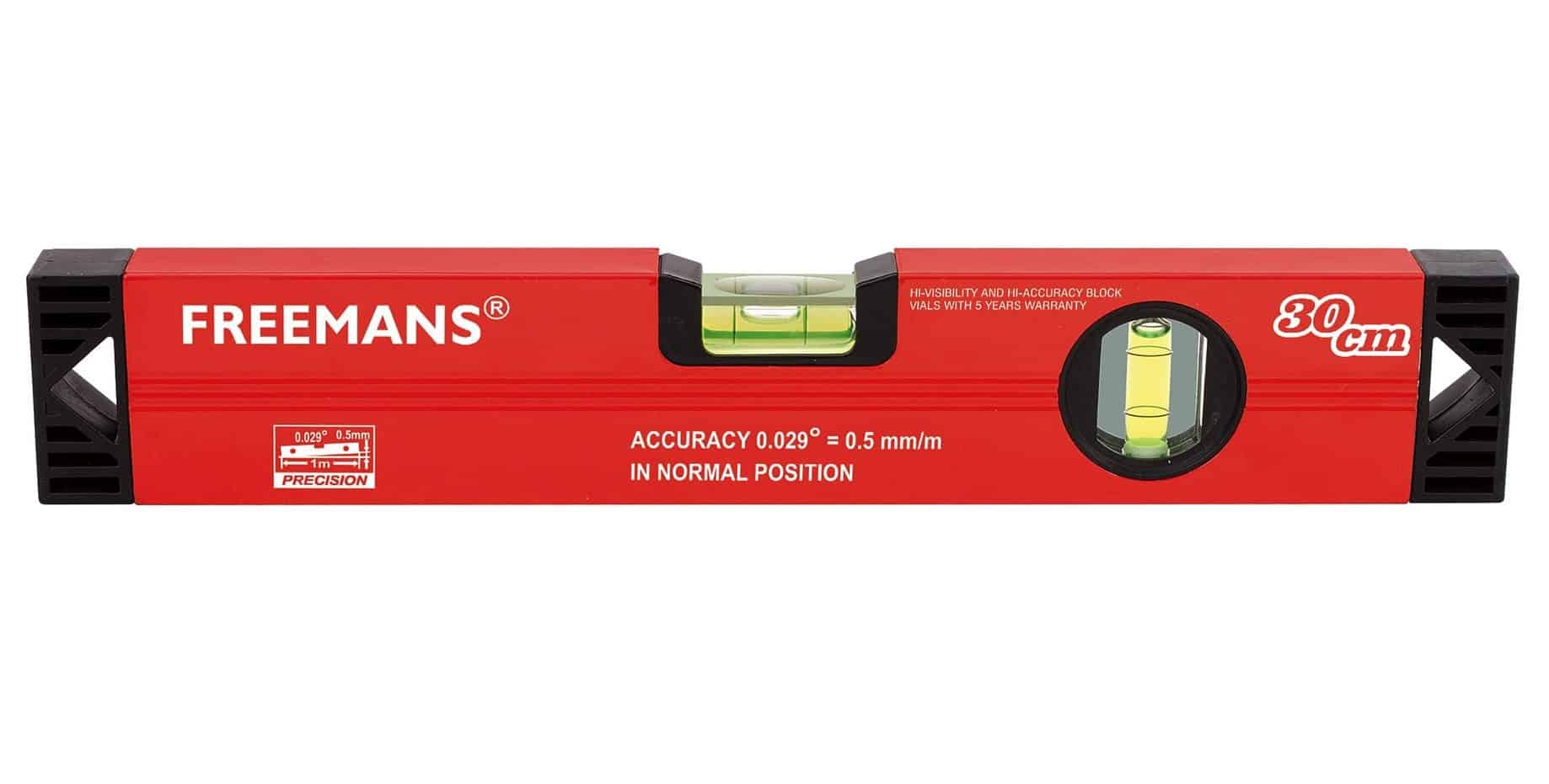 FREEMANS Box Section Aluminium Spirit Levels